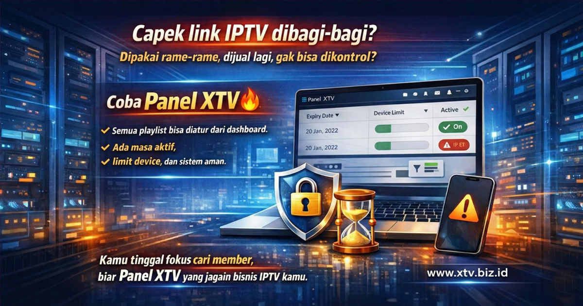 Tutorial Panel IPTV